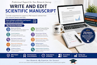 write and edit scientific manuscript