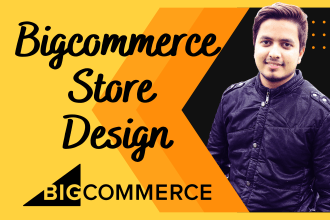 create premium bigcommerce website or store