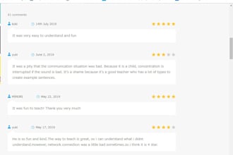 being an online english tutor