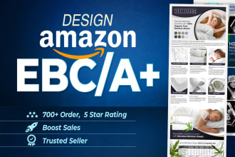 do photoshop editing for amazon a plus content and listing