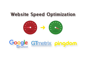 do any website speed optimization to the best possible