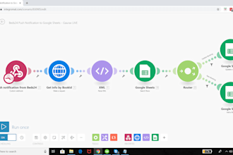 automate your process using zapier, make or n8n