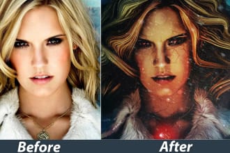 do finest quality photoshop editing or photo manipulation