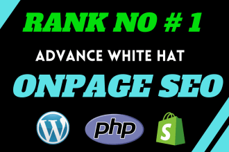 do onpage SEO and technical optimization using yoast rankmath