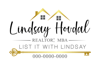 design real estate  and realtor key logo