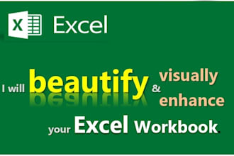beautify and visually enhance your excel workbook