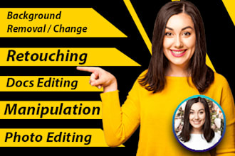 do photo editing, photo retouching and photoshop work