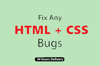 fix CSS issues in your website