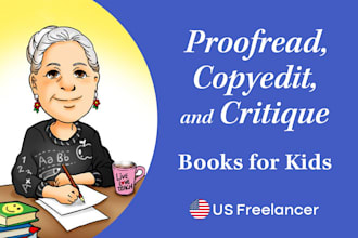use my teaching insights to be your childrens book editor