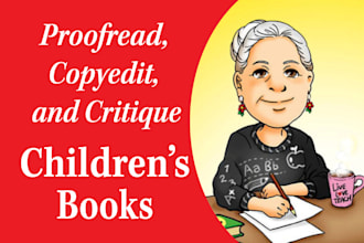 use my teaching insights to be your childrens book editor