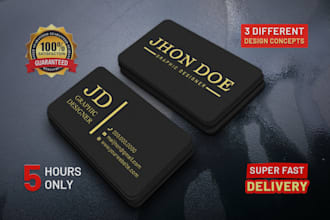 do modern creative professional corporate business card design