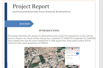 design solar projects for graduate and pg students