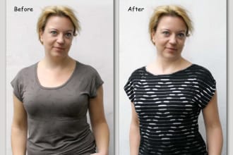 do image recolor,correction, pattern change in photoshop
