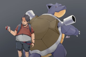 do your avatar together with your favorite pokemon