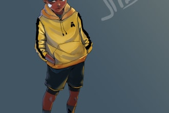 do your stylized avatar character design
