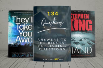 design attractive book cover and ebook cover with 3d mockup