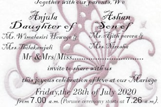 really good at designing invitation cards