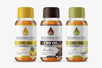 design product label and packaging design