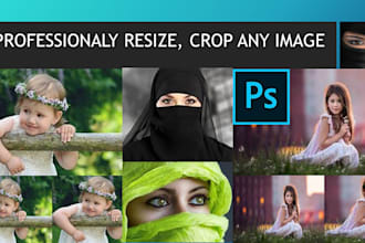 design, crop, and resize a beautiful image for your business