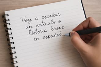 write a 300 word article or short story in spanish