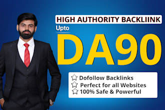 build SEO backlinks through high da link building for google top rank