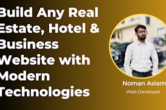 build real estate, hotel, travel and many other websites