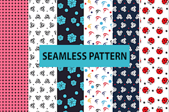 make awesome custom and seamless pattern