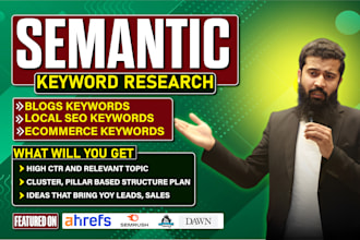 do SEO keyword research, on page, blog content ideas