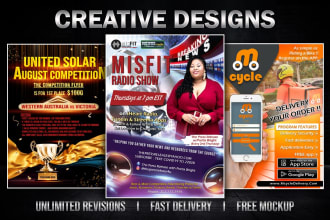 design all business, product,event flyer in just 24 hours