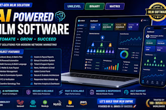 build a ai powered MLM software