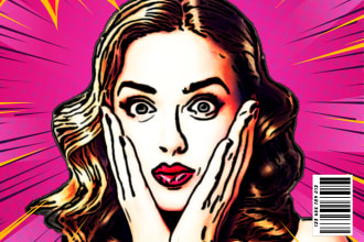 draw comic art and comics for your photo or logo