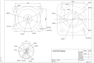 draw a 2d drawing with solidworks or 3d cad invent patent machining draft