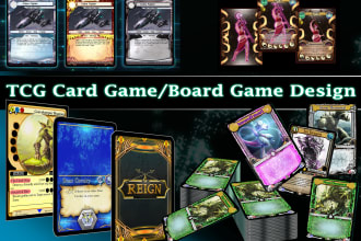 do card design tcg template,item,and icon design
