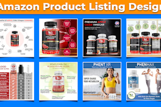 design amazon listing images, a plus content ebc images that convert more sales
