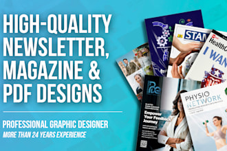 design a professional annual report, brochure or pdf newsletter with indesign