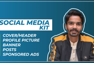 design social media kit for you