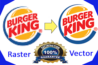 vectorize your images and logo