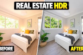 real estate hdr photo editing professionally