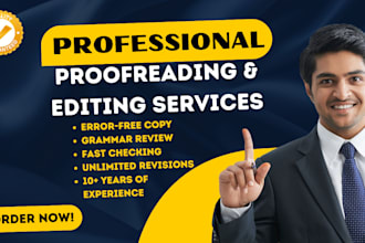 do urdu and english proofreading and editing perfectly