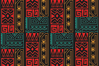 make surface pattern for your textile product