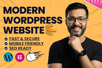 build a modern wordpress website
