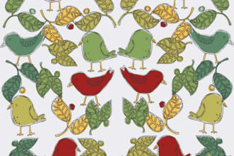 illustrate a texture or pattern