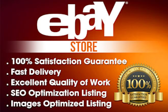 do professional products listings on your ebay account