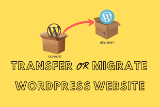 move, transfer wordpress website to another host, website migration