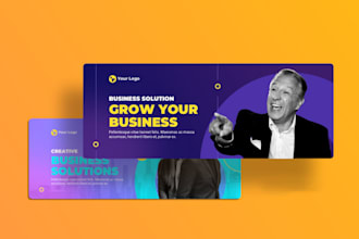 design a social media covers, headers and web banners