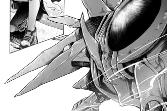 draw a manga style page