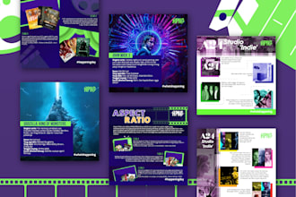 design creative instagram facebook post design