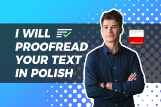 proofread your text in polish