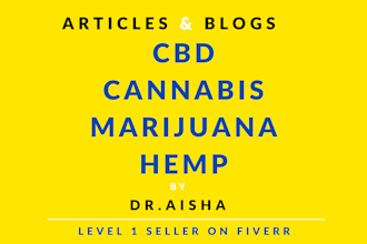 write authentic cannabis industry content as a doctor