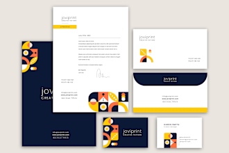 design awesome business card and branding stationary for you